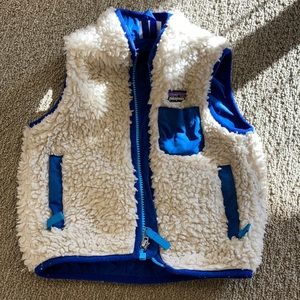 Patagonia fuzzy vest 2T